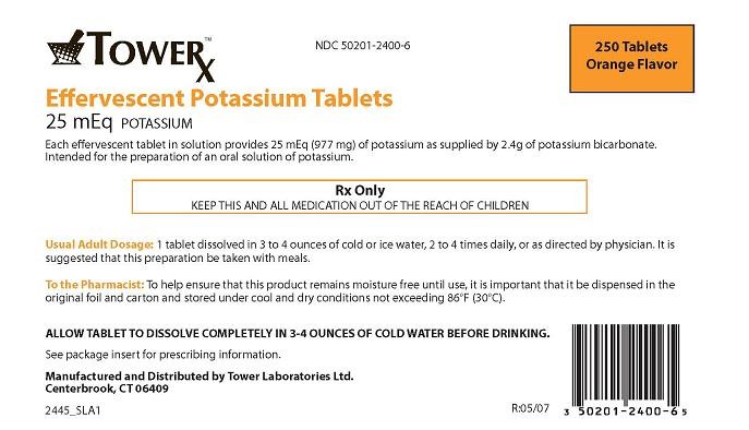 TowerX Effervescent Potassium